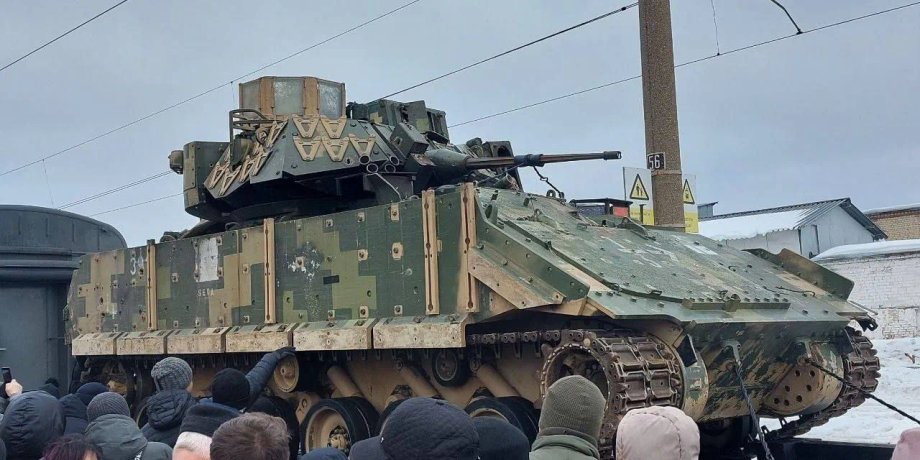 захоплена M2A2 ODS-SA Bradley