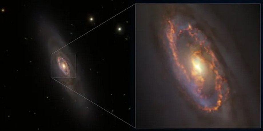 галактика NGC 1386