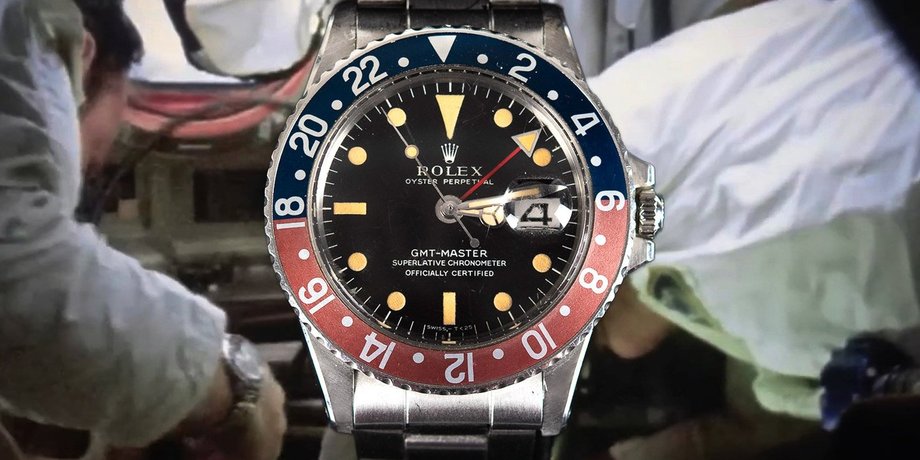 Мітчелл носив годинник Rolex під час місії "Аполлон-14"