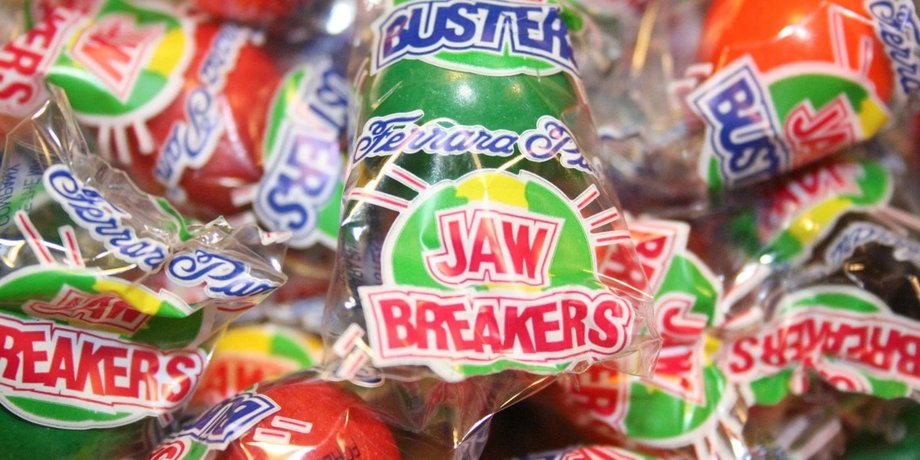 Jawbreaker, конфета, леденец