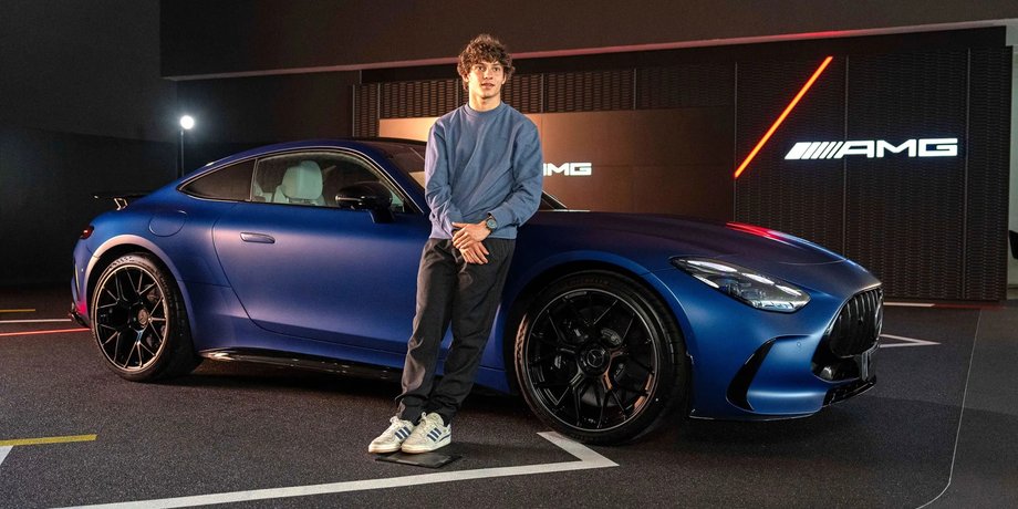 Кімі антонеллі Мерседес, Андреа Кімі Антонеллі, Кімі Антонеллі, Mercedes-AMG GT
