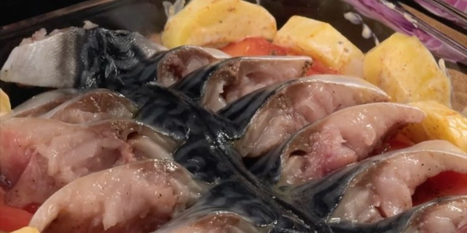 скумбрия, скумбрия в духовке