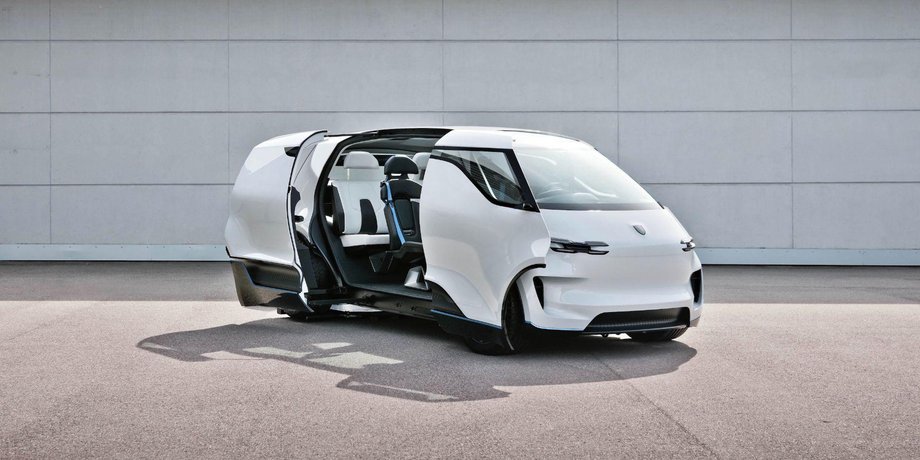 концепт Porsche Vision Renndienst