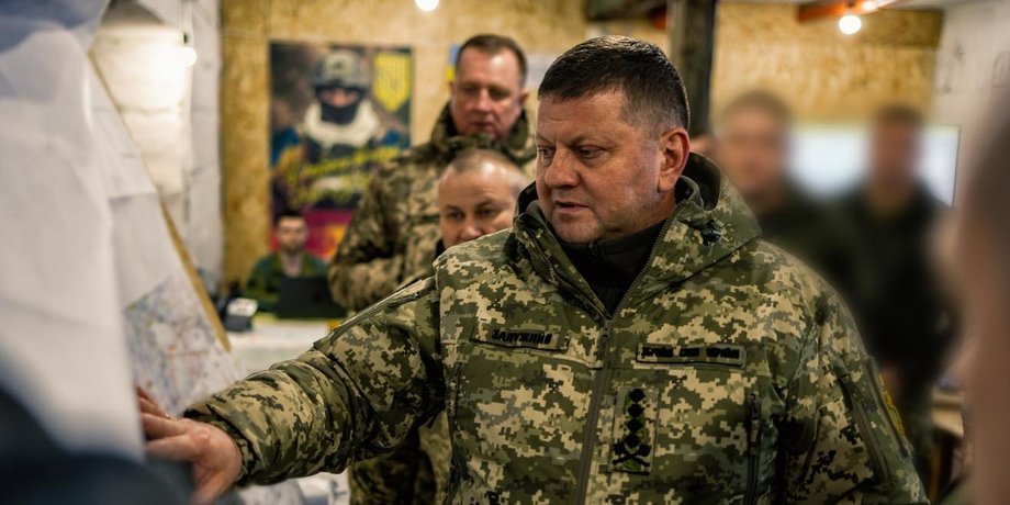 Валерій Залужний, Головнокомандувач ЗСУ, Генштаб, війна РФ проти України