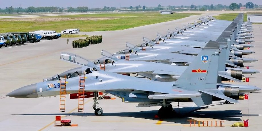 Китайські винищувачі Су-27СМ3