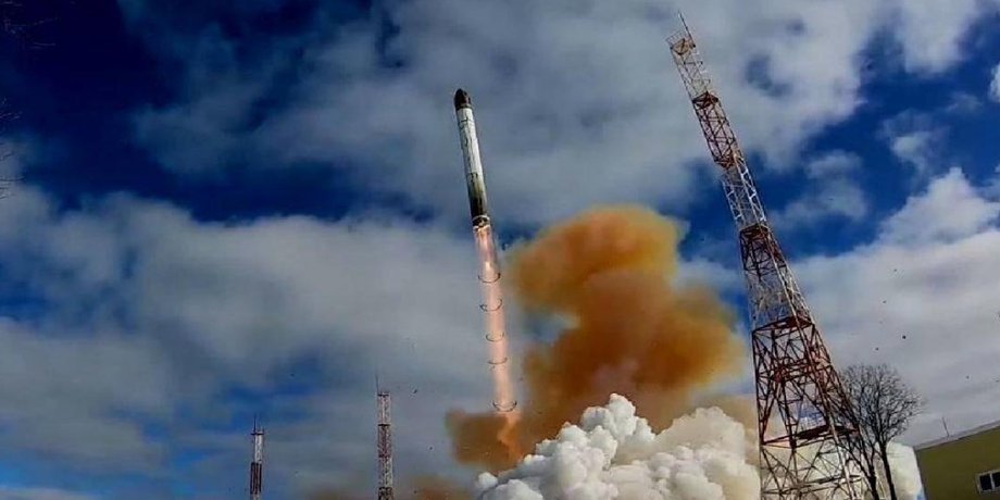 ракета сармат, запуск, рф, війна з україною, війна з росією, війна в україні