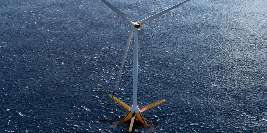 Gazelle Wind Power, ветряк, морской ветряк, ветряная электростанция, ветрогенератор