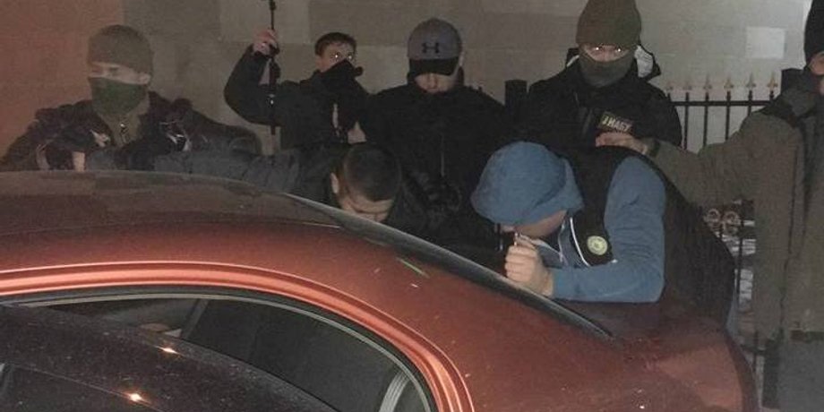 Задержание подозреваемых / Фото: facebook.com/arsen.avakov.1
