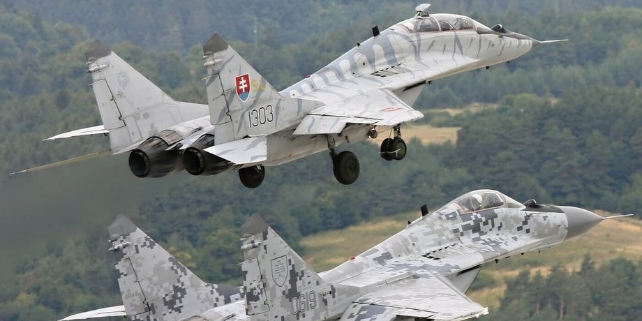МіГ-29, винищувачі, МіГ-29 для України, винищувачі Словаччина