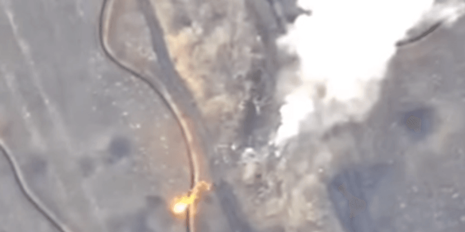 уничтожение пушки МТ-12, МТ-12, российская МТ-12, оружие МТ-12, МТ-12 на фронте