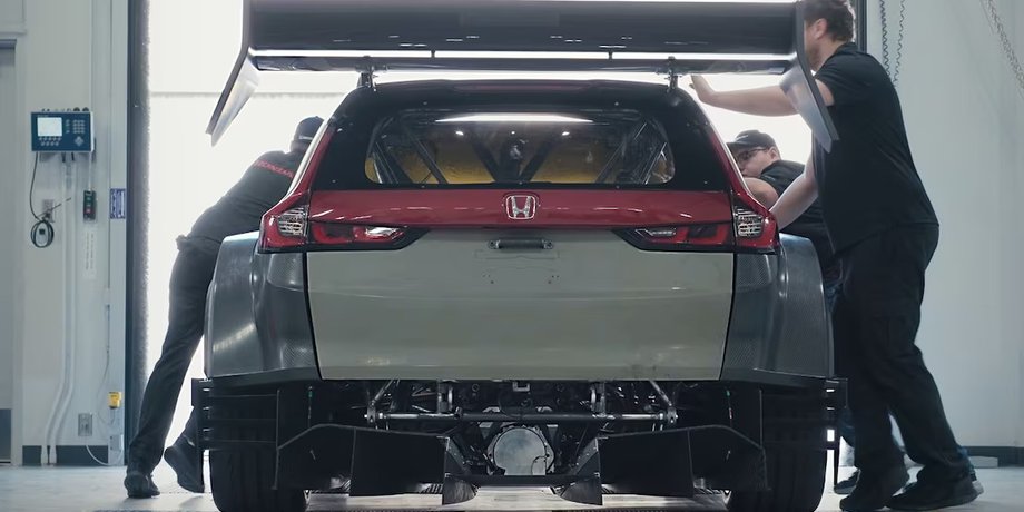 Honda, Honda CR-V, Тюнинг, Фото, Кроссовер, Трек, Гонки, Авто, Автомобили, Новинки, HPD