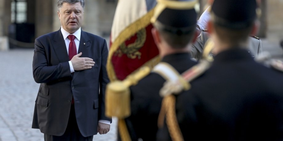 Петр Порошенко во Франции / Фото пресс-службы президента