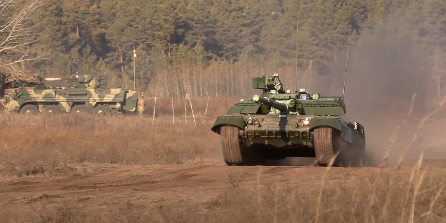 Украинский танк Т-64БВ