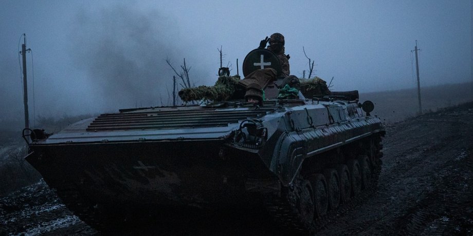 боец всу бмп