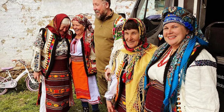 Британський волонтер в Україні