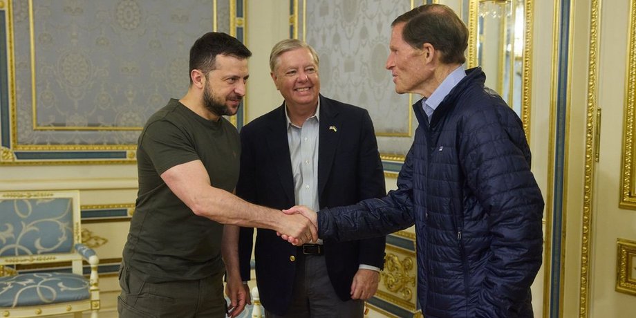 владимир зеленский, зеленский, зеленский блюменталь, зеленский сенаторы, сенаторы в киеве
