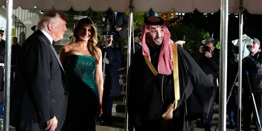 Мухаммед бін Салман трамп меланія трамп