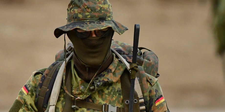 німецький солдат, армія Німеччини, резервіст Німеччина, німецький резервіст
