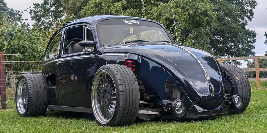 VW Beetle, Volkswagen Beetle, тюнінг Volkswagen, Porsche Boxster
