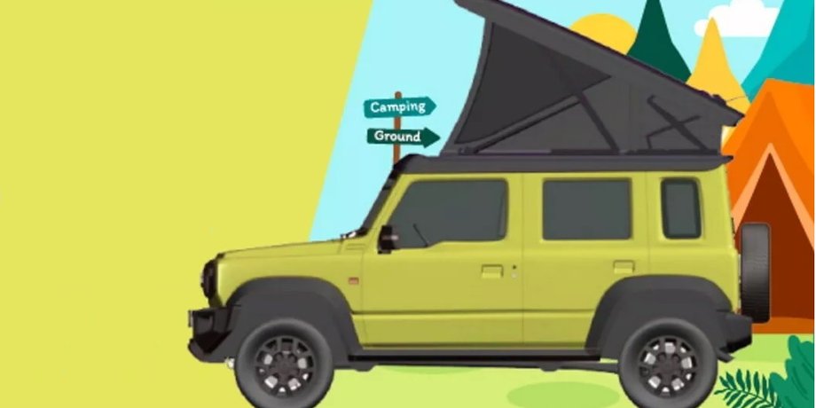 Suzuki Jimny, тюнинг Suzuki Jimny, дом на колесах