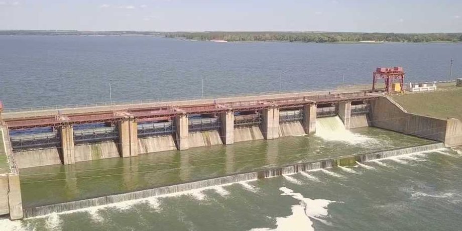 Росіяни атакували дамбу Печенізького водосховища