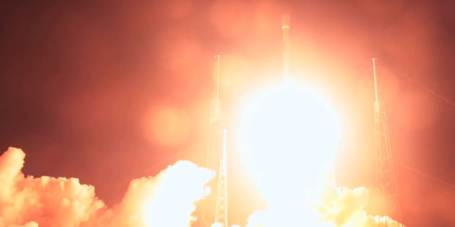 Фото: Скриншот из видео SpaceX