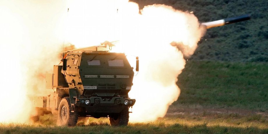 Уничтожение РСЗО HIMARS