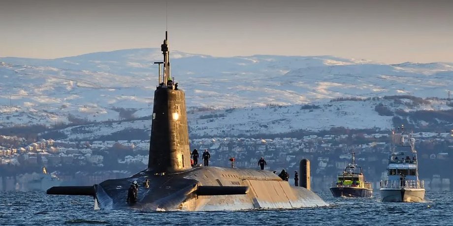 підводний човен класу Vanguard