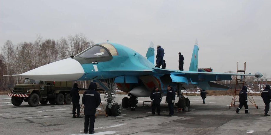 Су-34, истребитель, бомбардировщик, боевая авиация, ВКС, война РФ против Украины