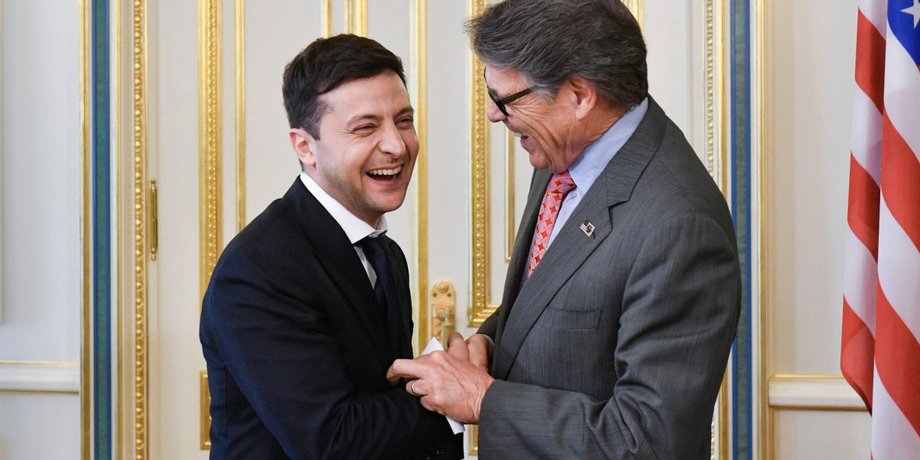 Владимир Зеленский и Рик Перри / Фото: president.gov.ua