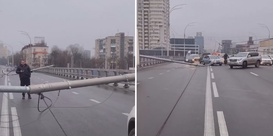 шулявский мост, шулявский путепровод, столбы, опоры