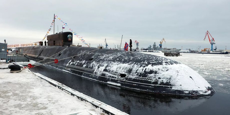 Атомный подводный крейсер "Генералиссимус Суворов"