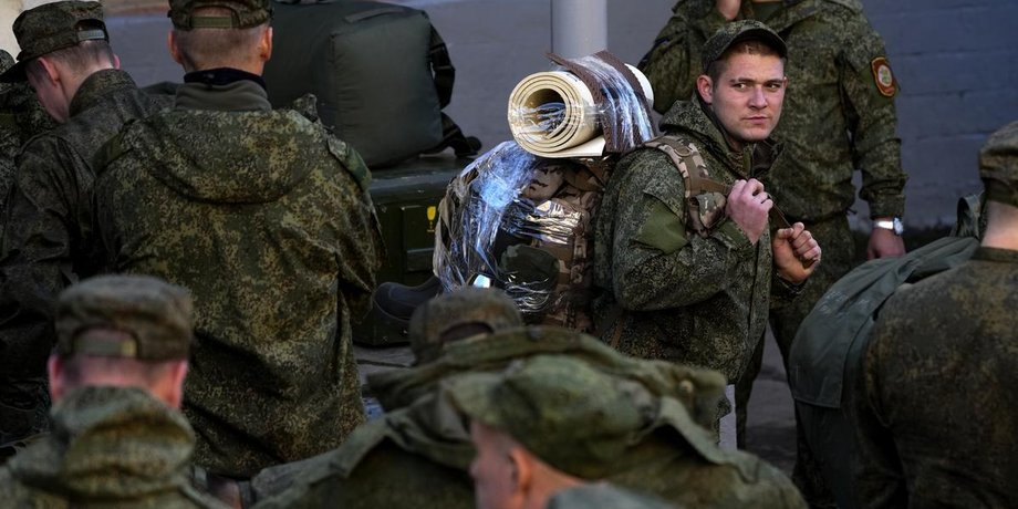 Мобилизованные, военные россия, война россия, призывники