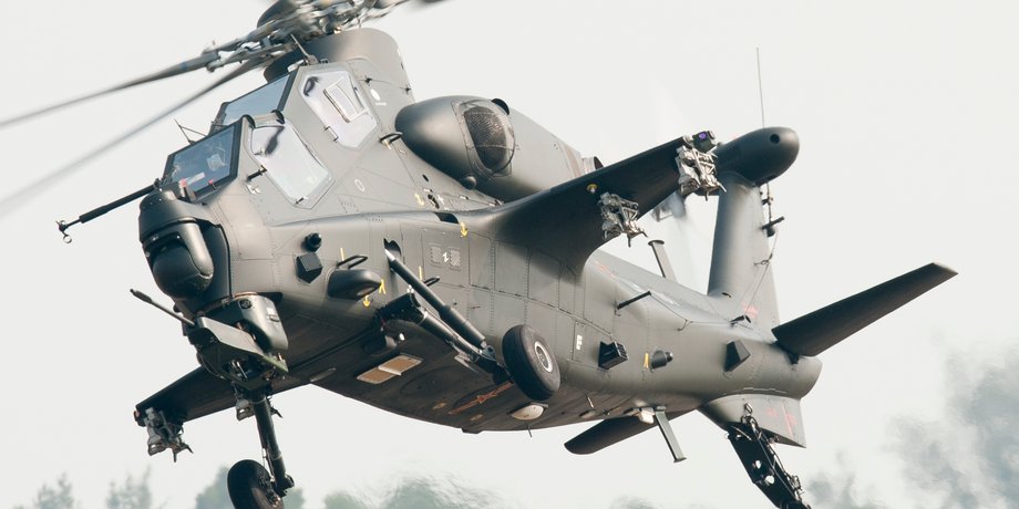 НОАК, CAIC WZ-10, вертолёт, армия, Китай, КНР