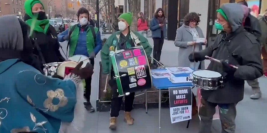 Google, акция протеста, увольнение сотрудников
