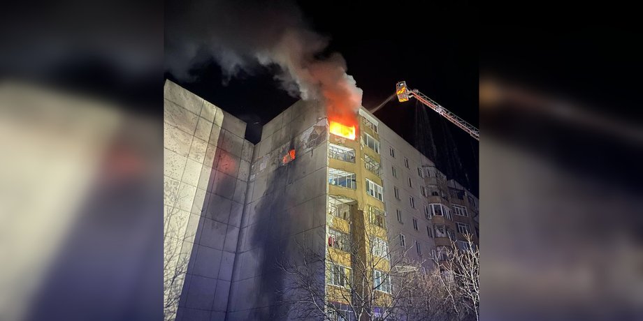 атака, долинская, дроны, взрыв