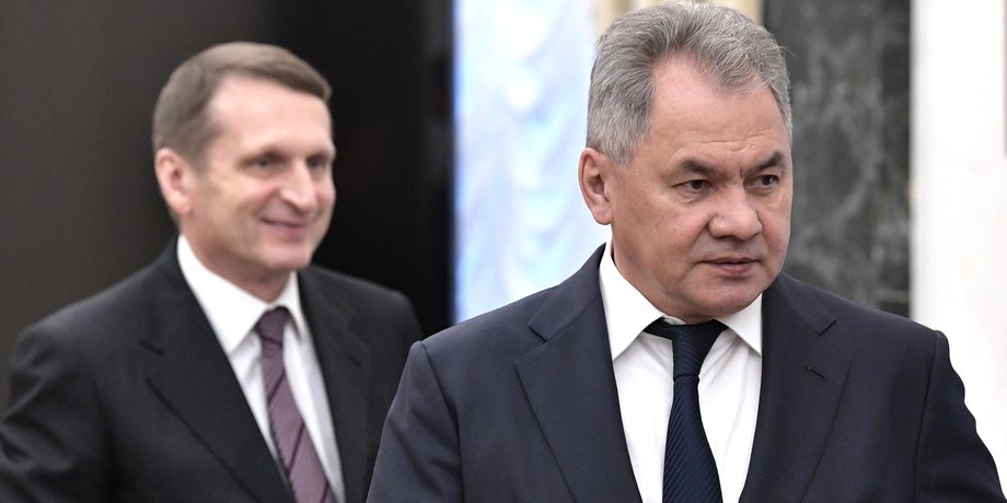 Сергей Нарышкин и Сергей Шойгу