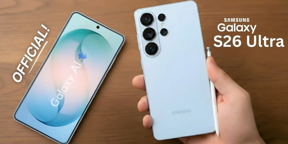 Смартфон Samsung Galaxy S26 Ultra дизайн витоку