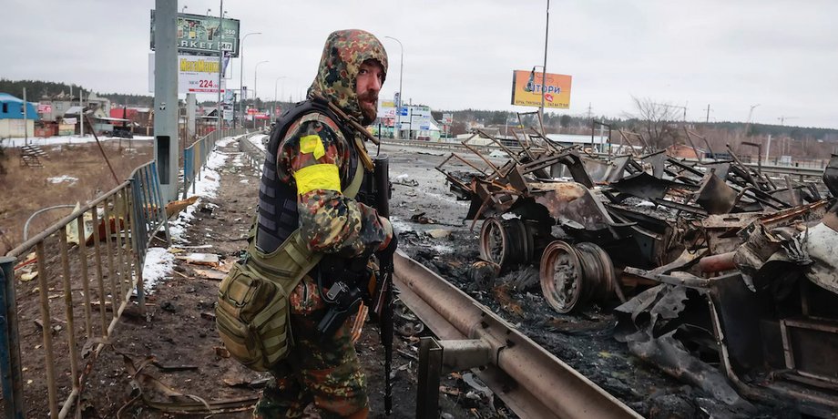 армія рф, бої під києвом, київська область