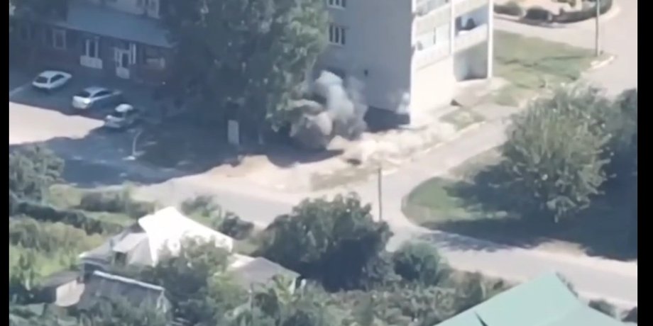 вантажівка вибух