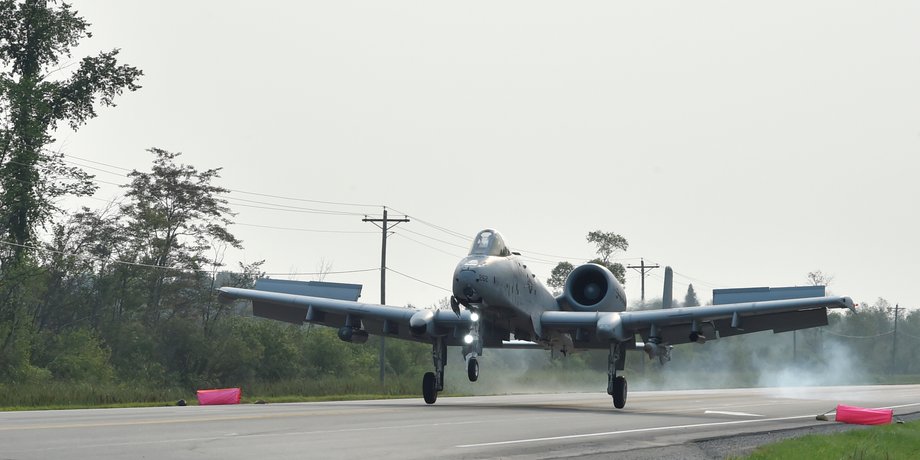 боевое применение авиации, A-10 Warthrog