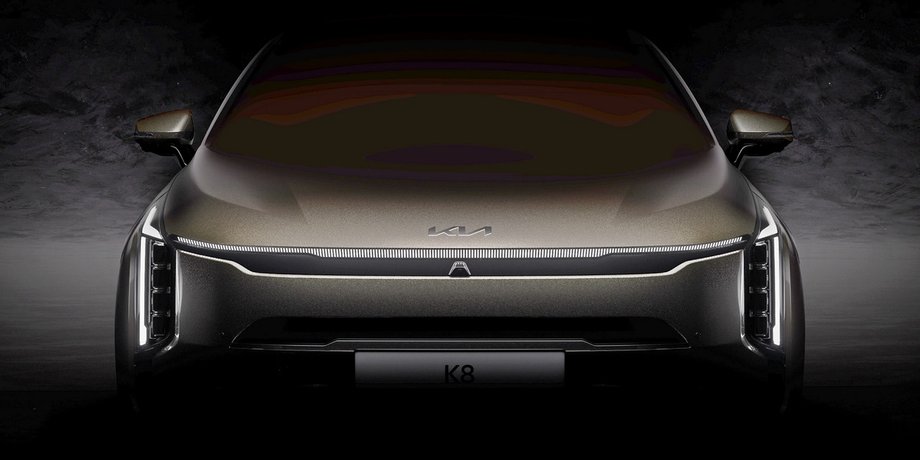 Kia K8, новый Kia K8, Kia K8 2025, седан Kia