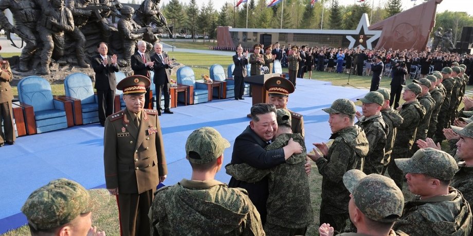 Кім Чен Ин на відкритті музею