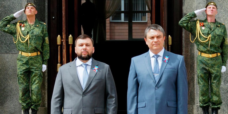 деніс пушилин, леонід пасічник, пушилин і пасічник, пасічник і пушилін, пушилін пасічник, пасічник пушилін