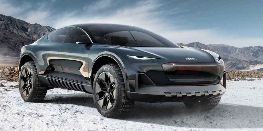 Новый Audi Activesphere, Audi Activesphere, электромобиль Audi, кроссовер Audi