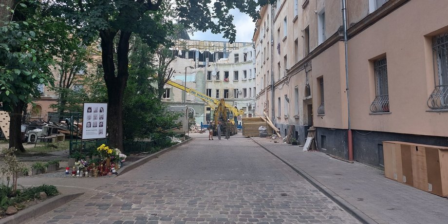 Львов, обстрел, 6 июля, дом, фото