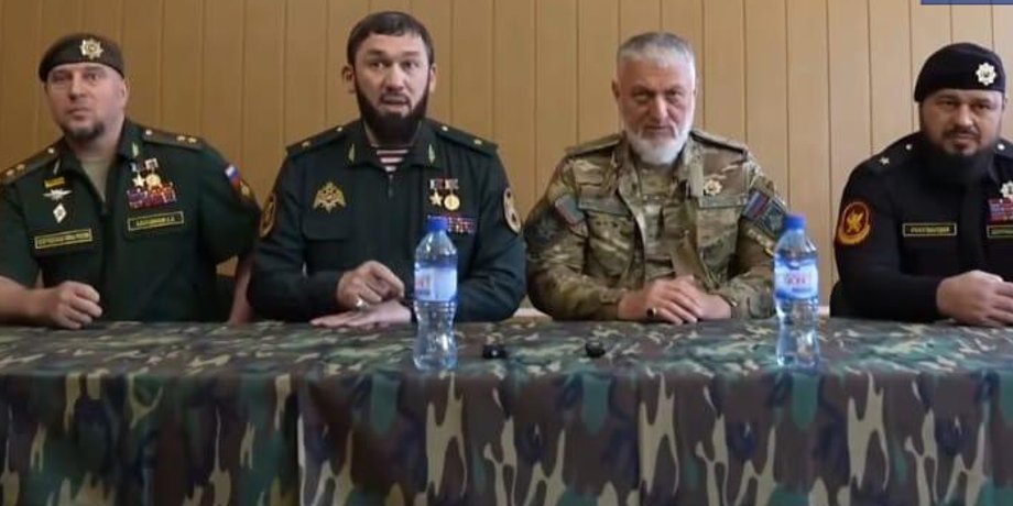 Адам Делимханов, Магомед Даудов, Апты Алаудинов и Ахмед Дудаев приехали в Мариуполь