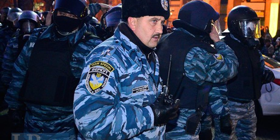 Сергей Кусюк на Майдане в ноябре 2013 года / Фото: LB.ua