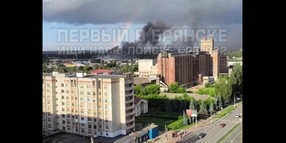 Пожежа в Брянську