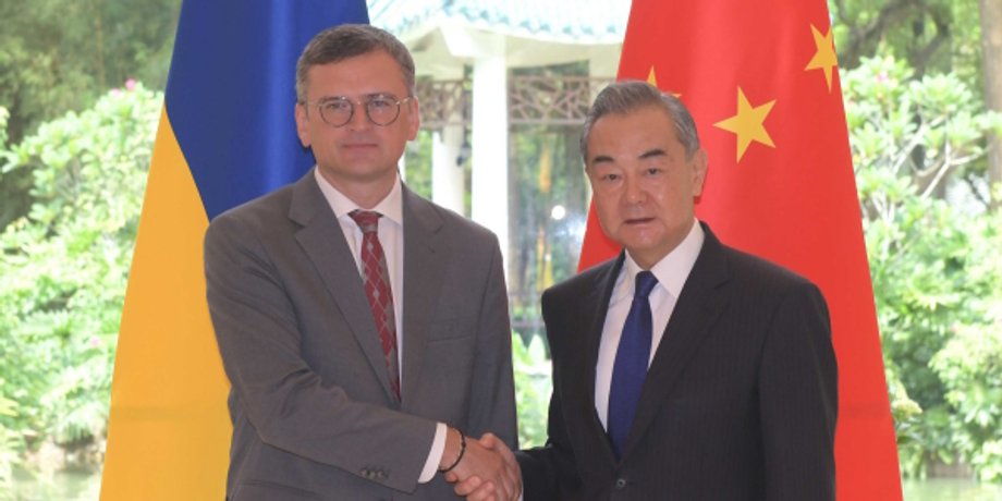 украина, китай, дмитрий кулеба, ван и, переговоры, мид, министры